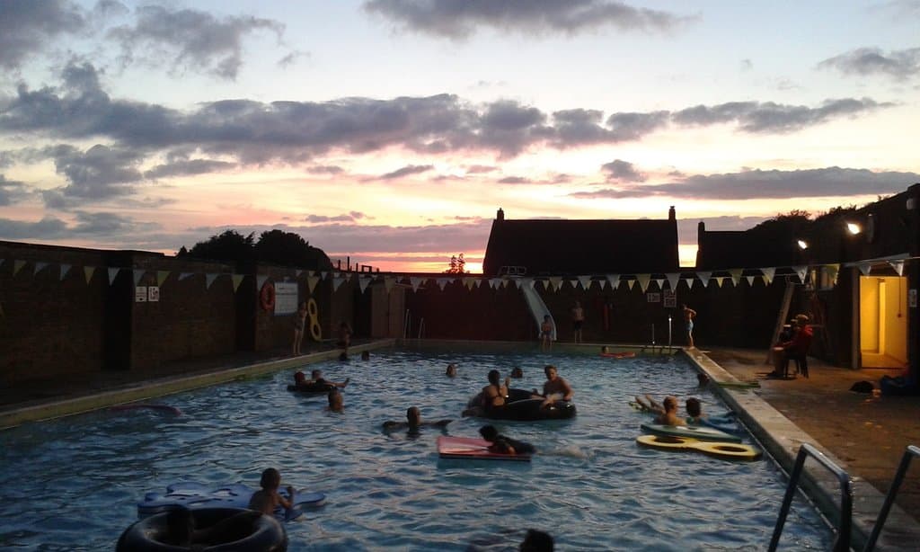 Summer Solstice late swim