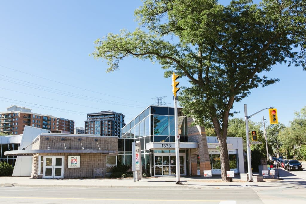 We are located in the heart of Burlington - right across the street from Lake Ontario!
