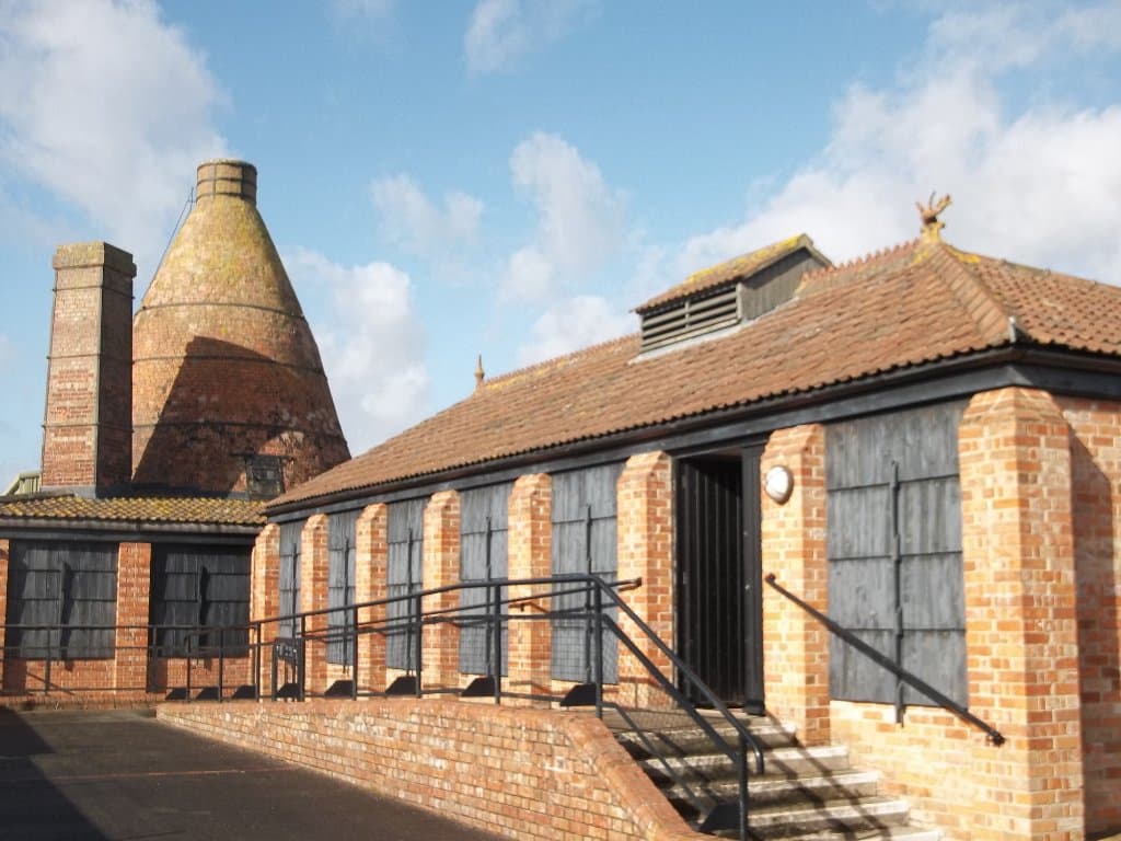 Outside the Brick and Tile Museum