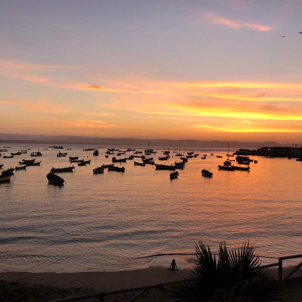Atardecer sector del
Muelle