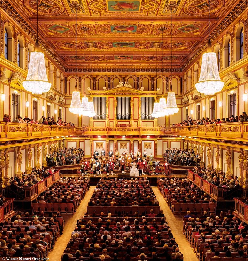 Concert at the Wiener Musikverein (Golden Hall)