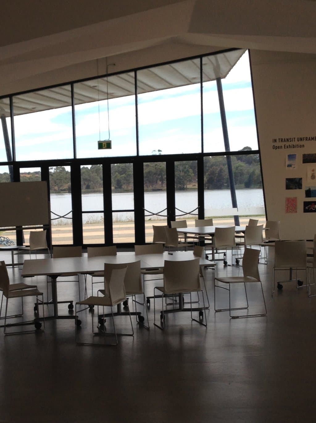 Looking through to the Lake