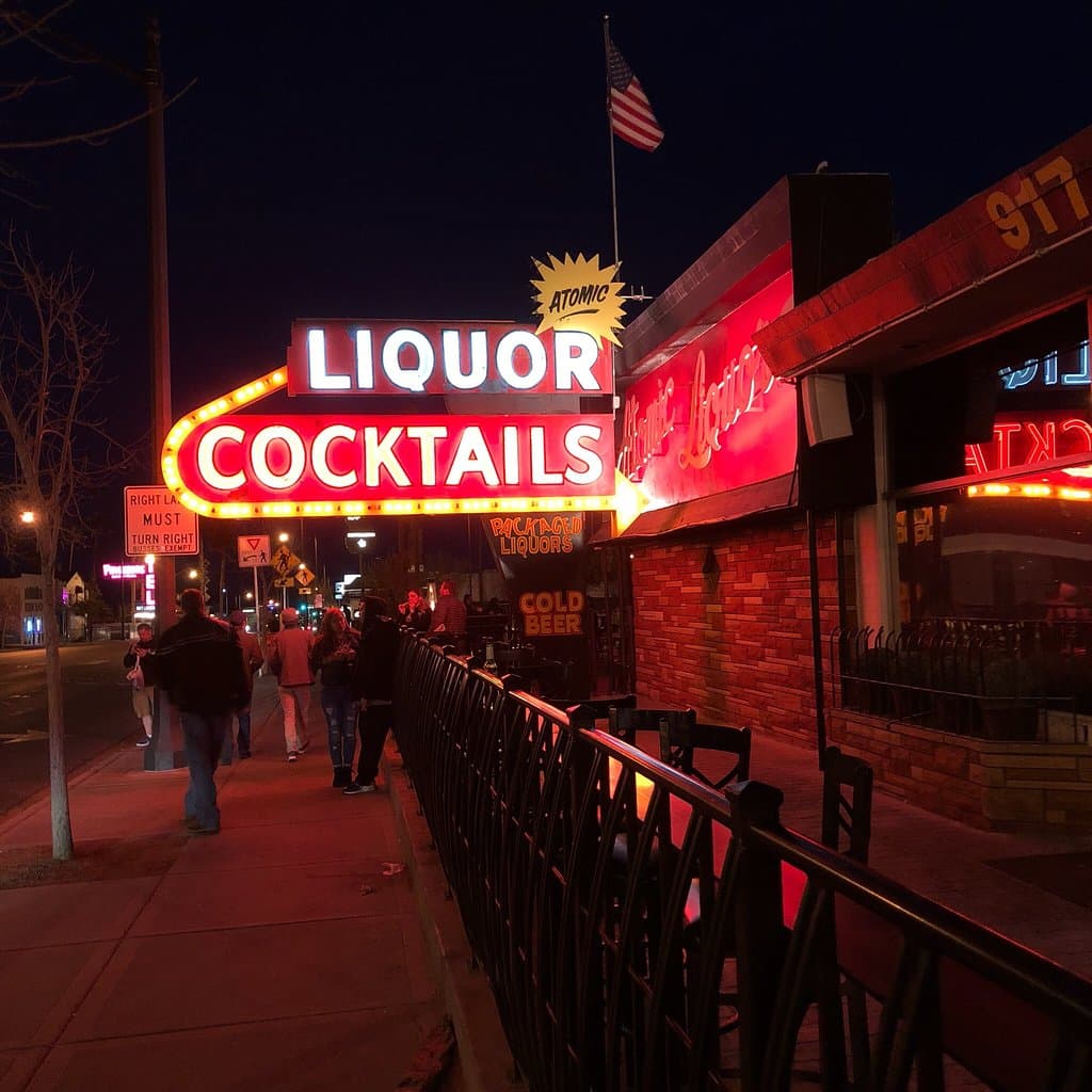 Have a Drink at Atomic Liquors