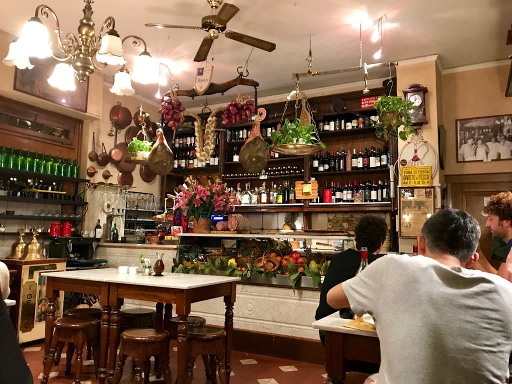 l'interno del ristorante