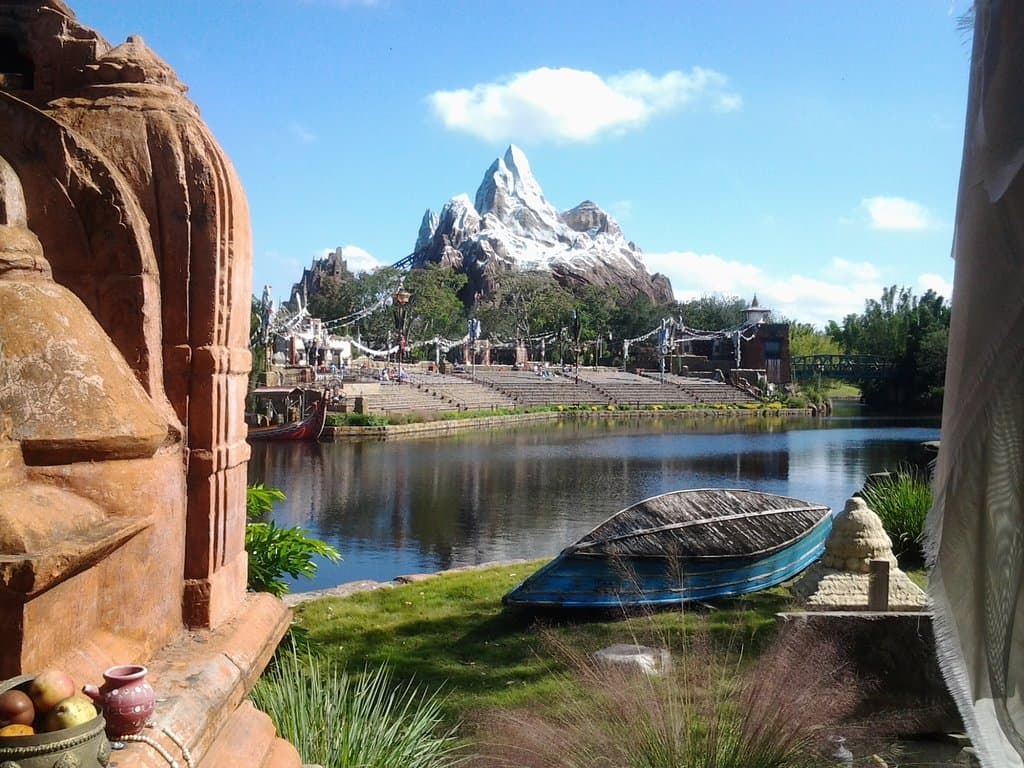 Expedition Everest (front row)