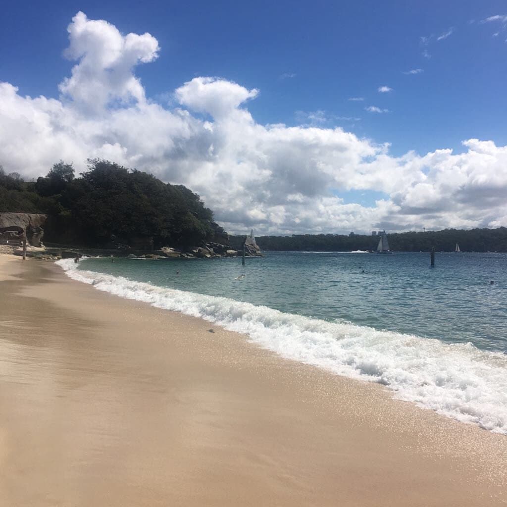 Beautiful soft golden sand