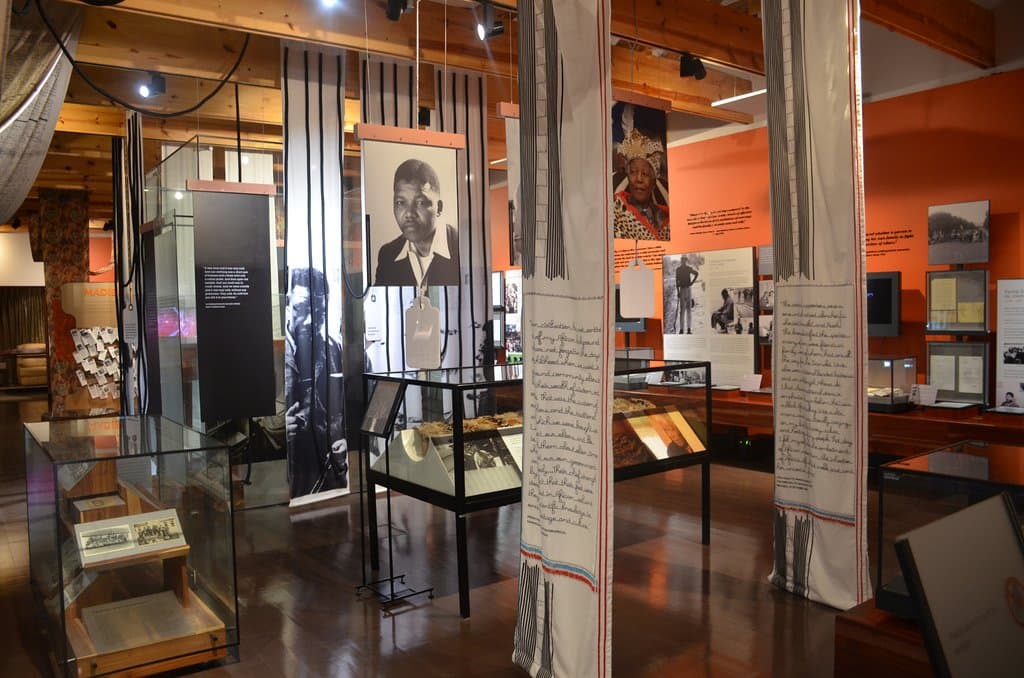 The life and times of Nelson Mandela ,permanent exhibition