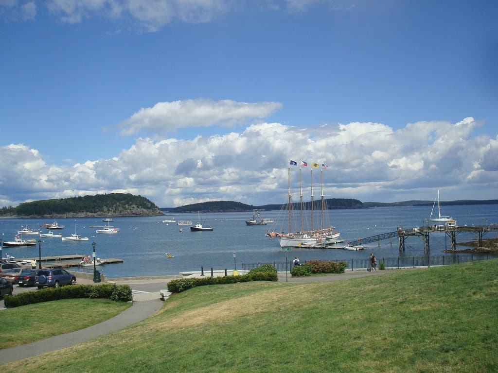 Frenchman Bay from Bar Harbor