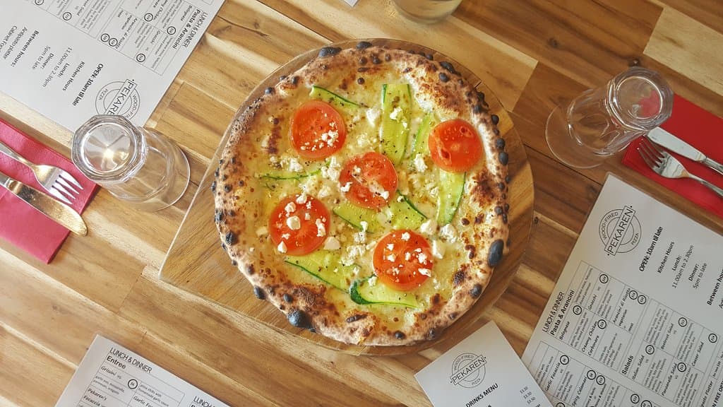 Zucchini pizza/ Specials