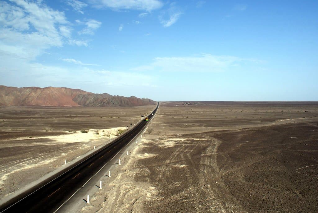 La route vers Ariquipa