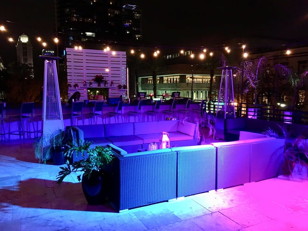 Rooftop Bar Downtown Orlando at Celine
