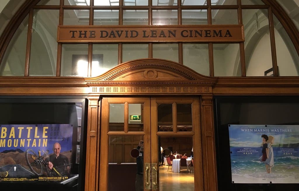 Entrance to the David Lean Cinema