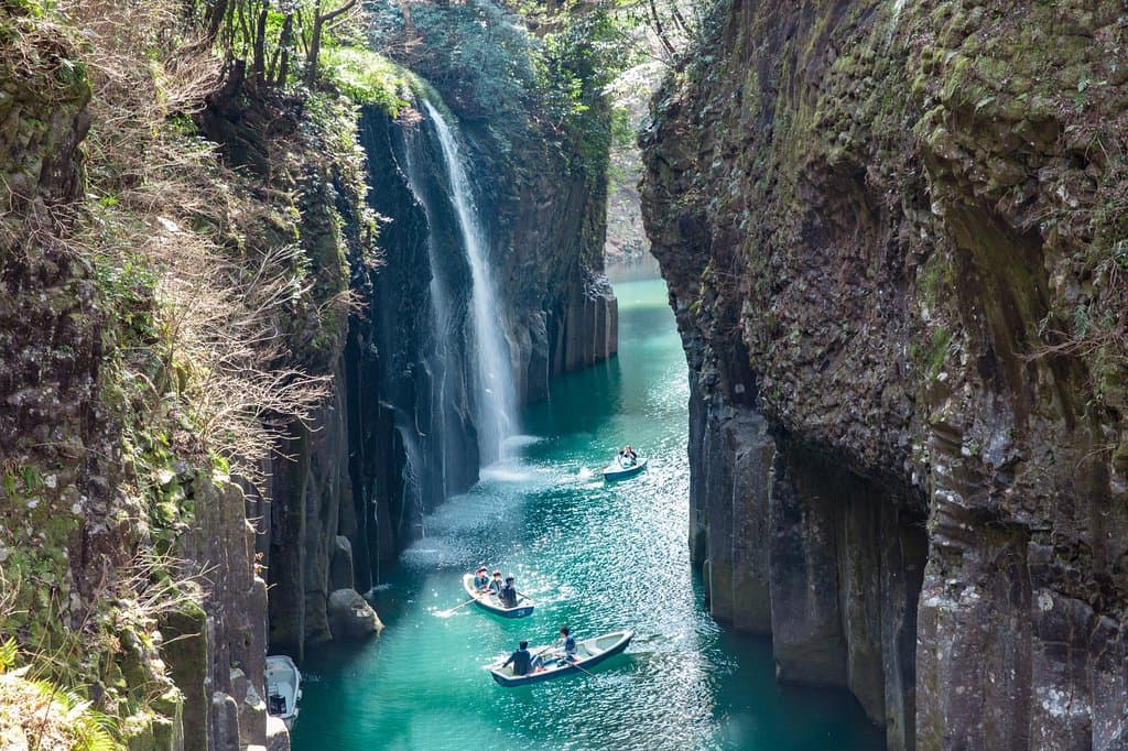 高千穂峡　真名井の滝