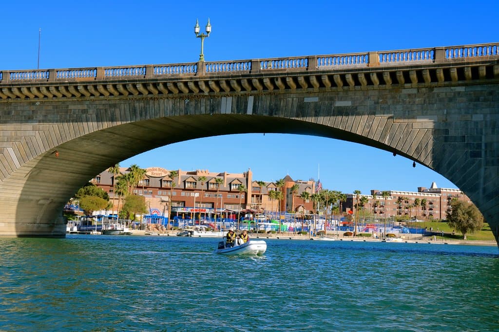 Bridge from the water