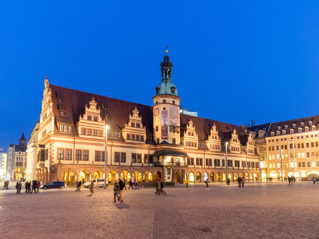 Altes Rathaus in Leipzig