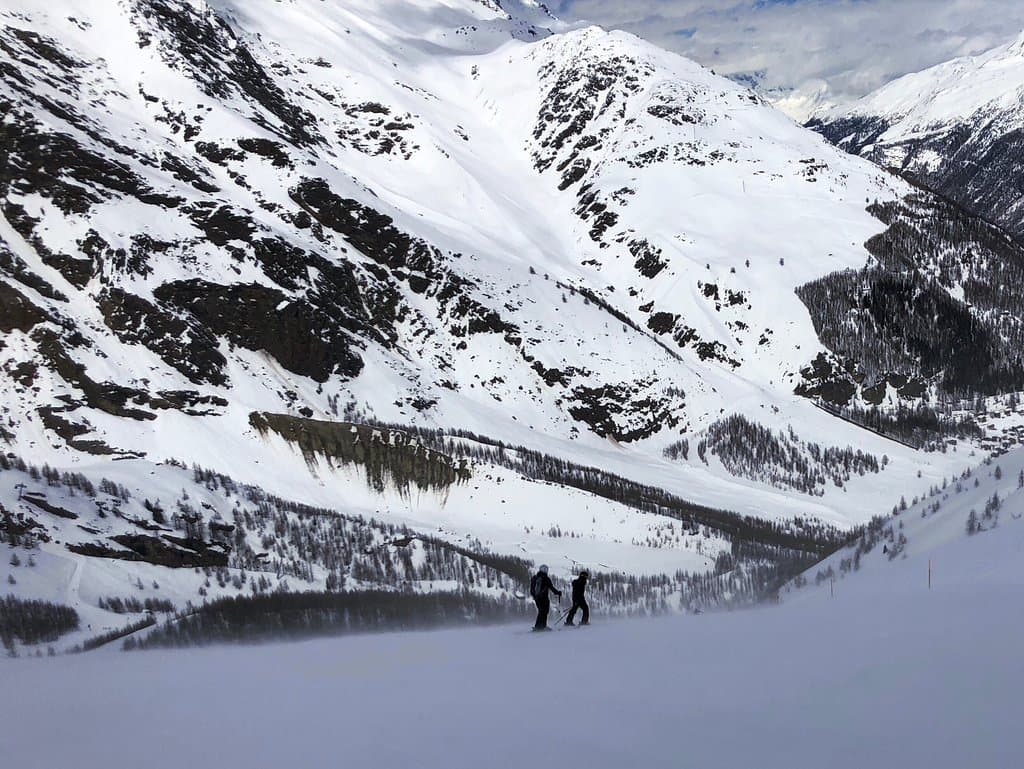 Piste da sci Saas Fee “ Morenia”