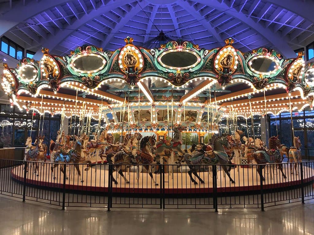 Ride the newly restored 1909 Memphis Grand Carousel at The Children's Museum of Memphis