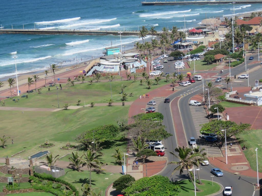 Golden Mile view - from Elangeni Hotel