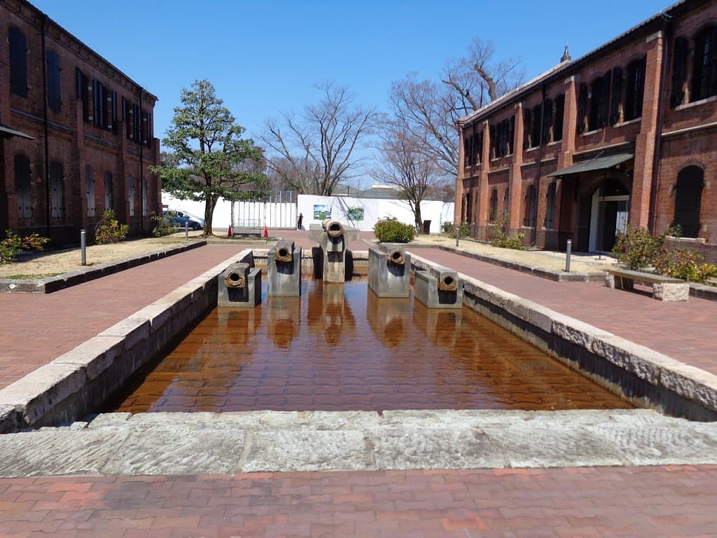 博物館の中庭