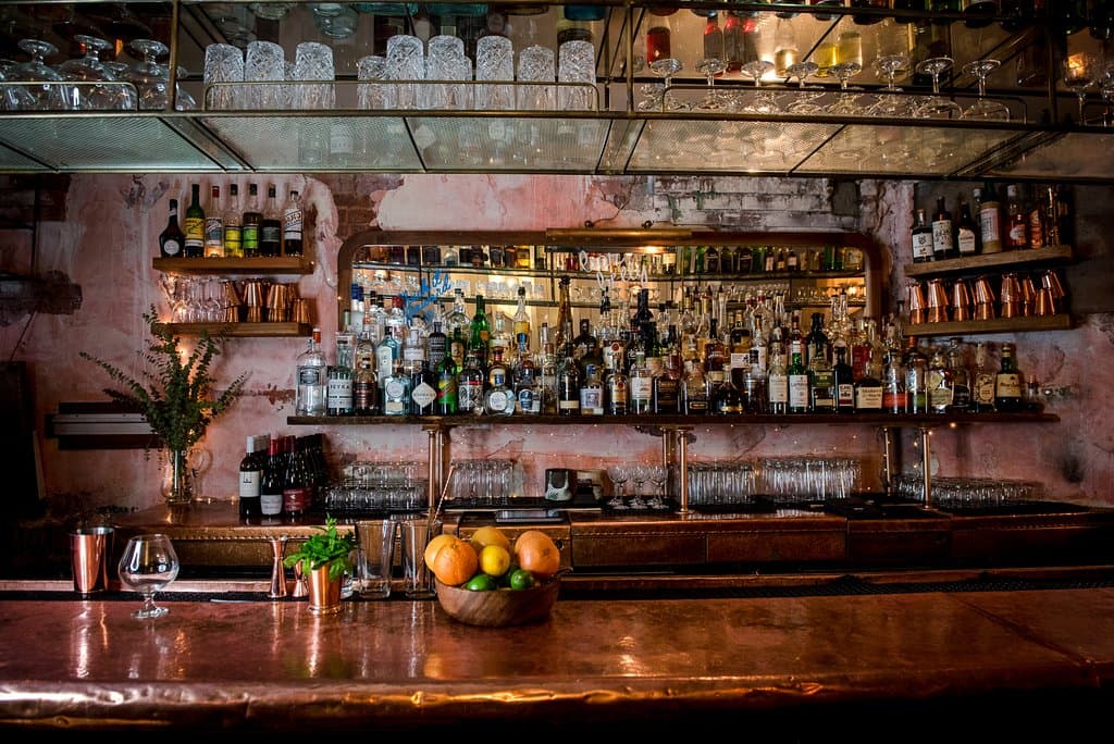 Our beautiful bar