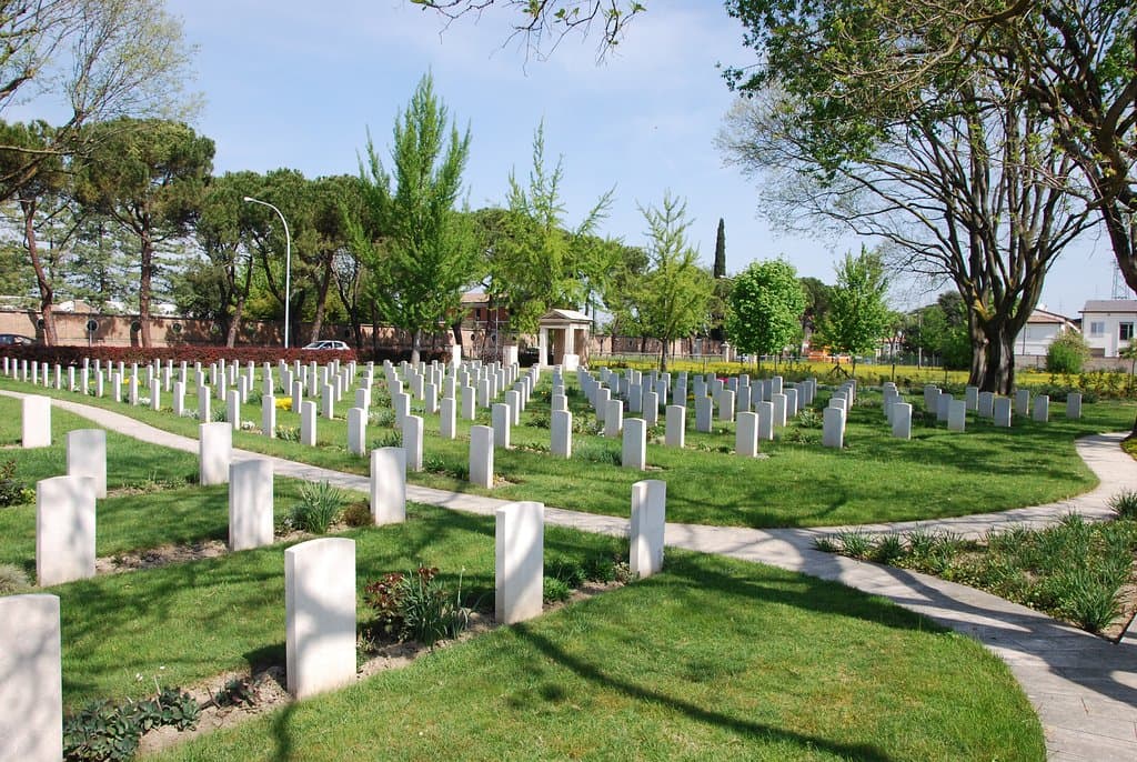 Panoramica sul Cimitero degli indiani.