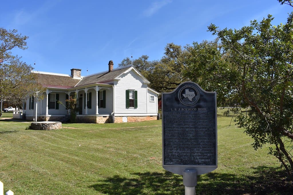 LBJ'S BOYHOOD HOME