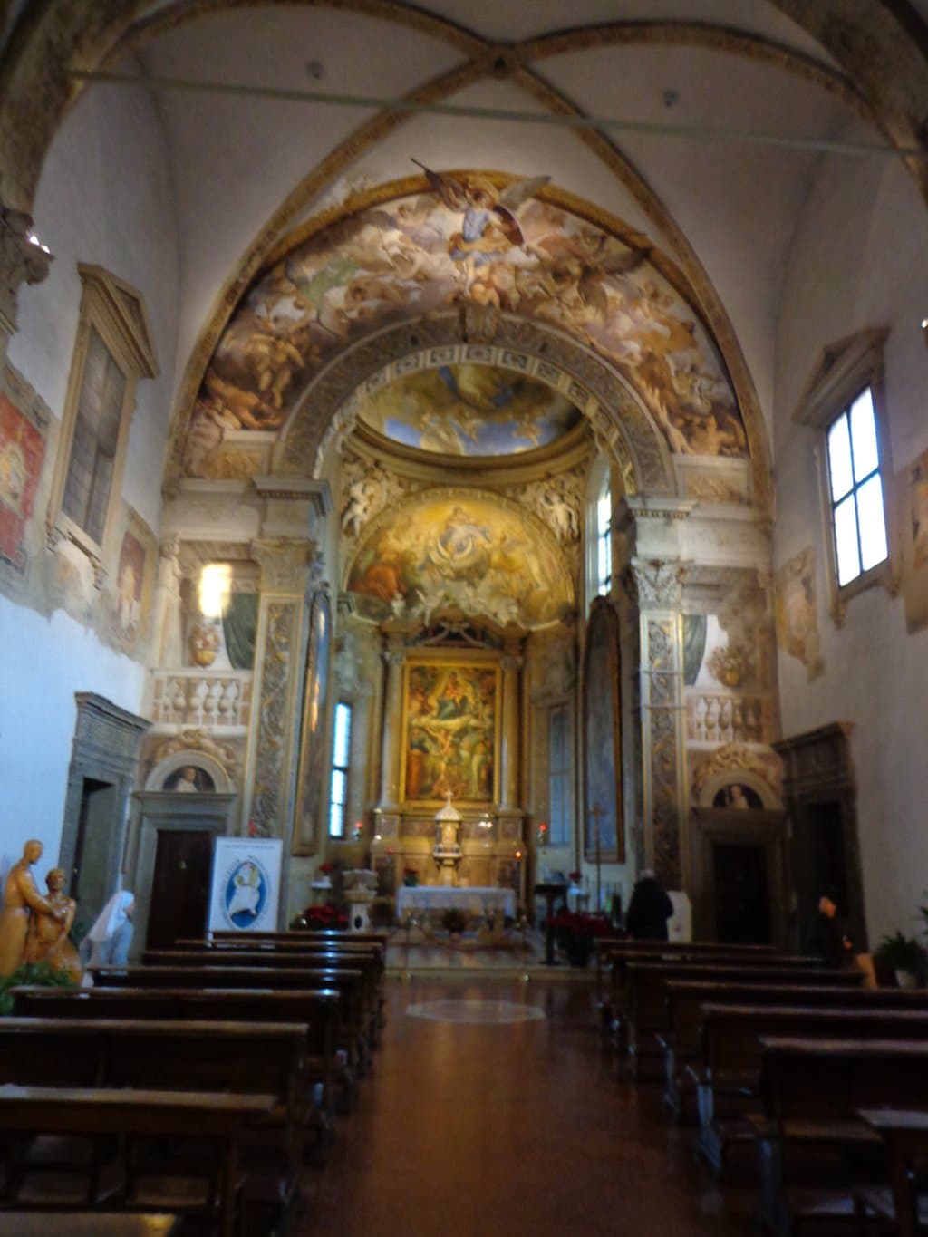 Conjunto arquitectónico en un lugar con vistas.