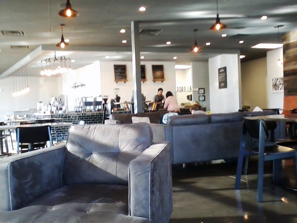 Cozy, warm and electic ambience beckons you to stay a while...