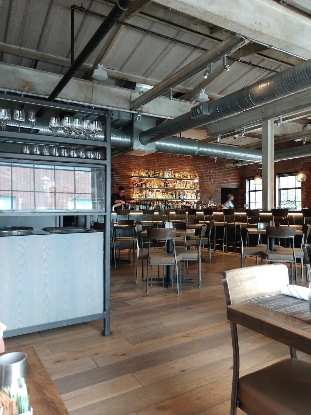 The former Gunther Brewery transformed into dining space