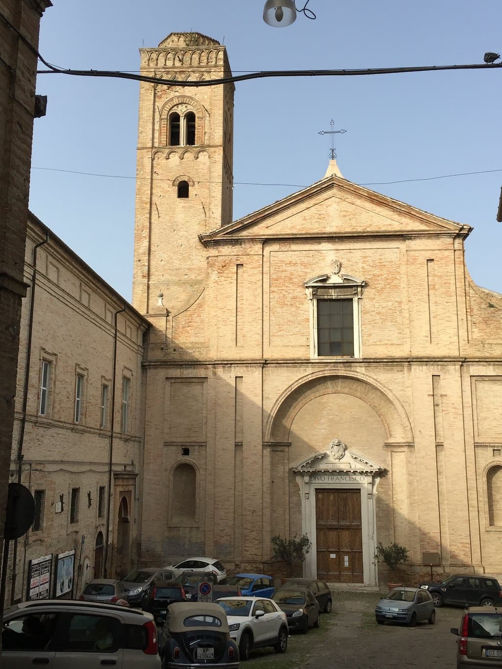 La facciata principale