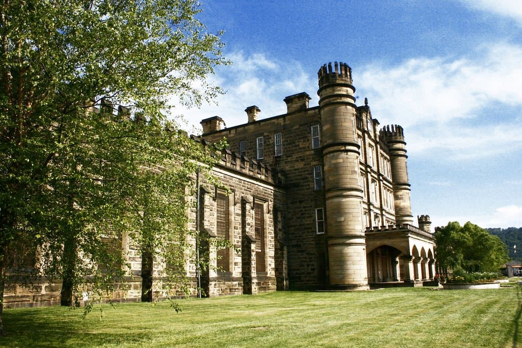 The facility spans 3 blocks and is 10 acres behind the walls.