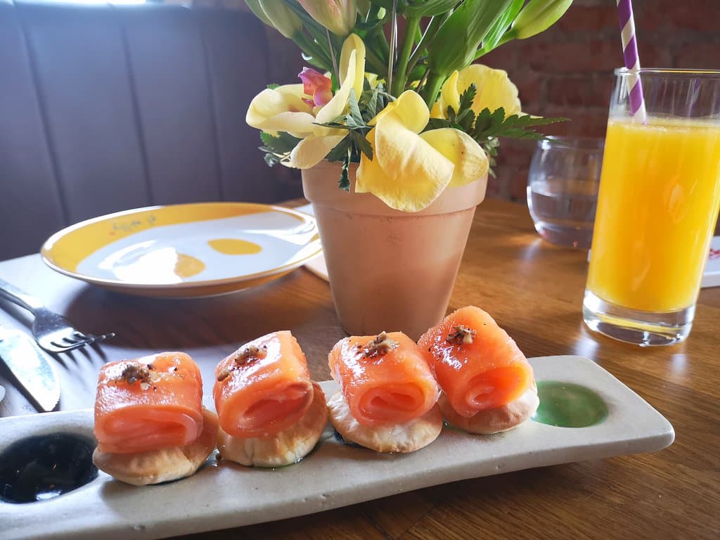 lovely Salmon bites 