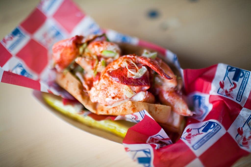 Our world famous lobster roll!