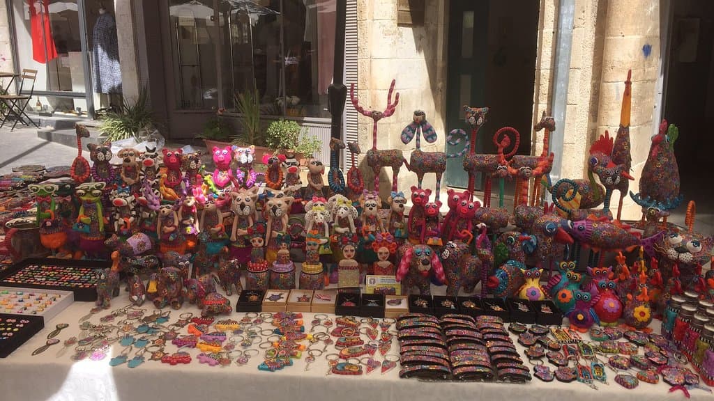 Browse the Artist Market on a Friday Morning