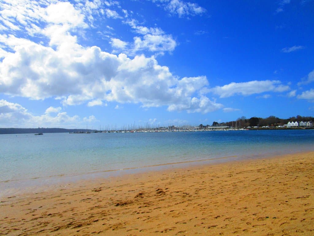 Plage de Moulin Blanc, mars 2018