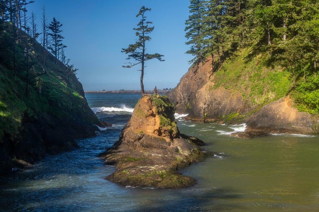 The cove at early morning.