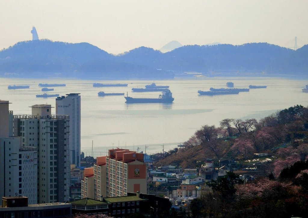 View from Jehwangsan park