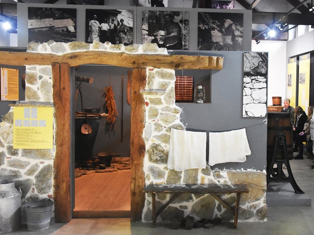 Museum of local tradition - cheese making, located in Planika Kobarid dairy
