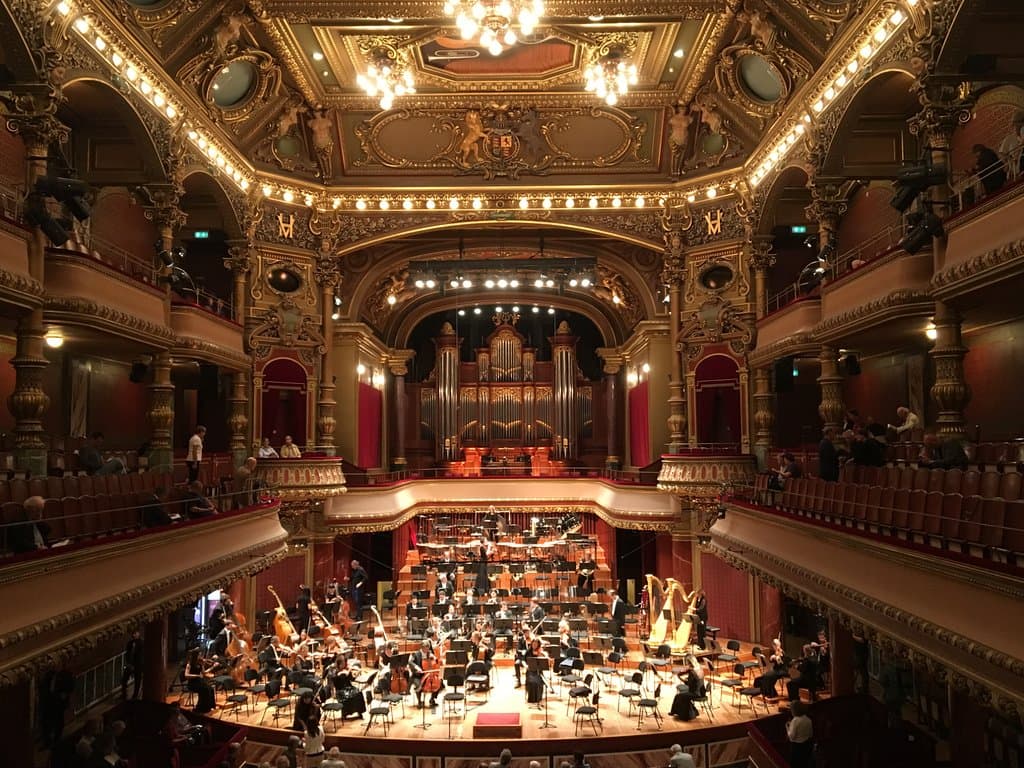 Getting ready for an amazing Mahler concert