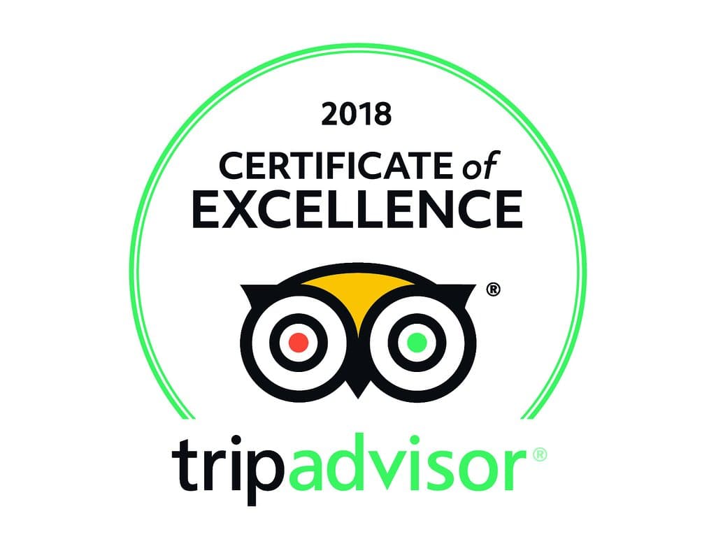 Certificate of Excellence 2018