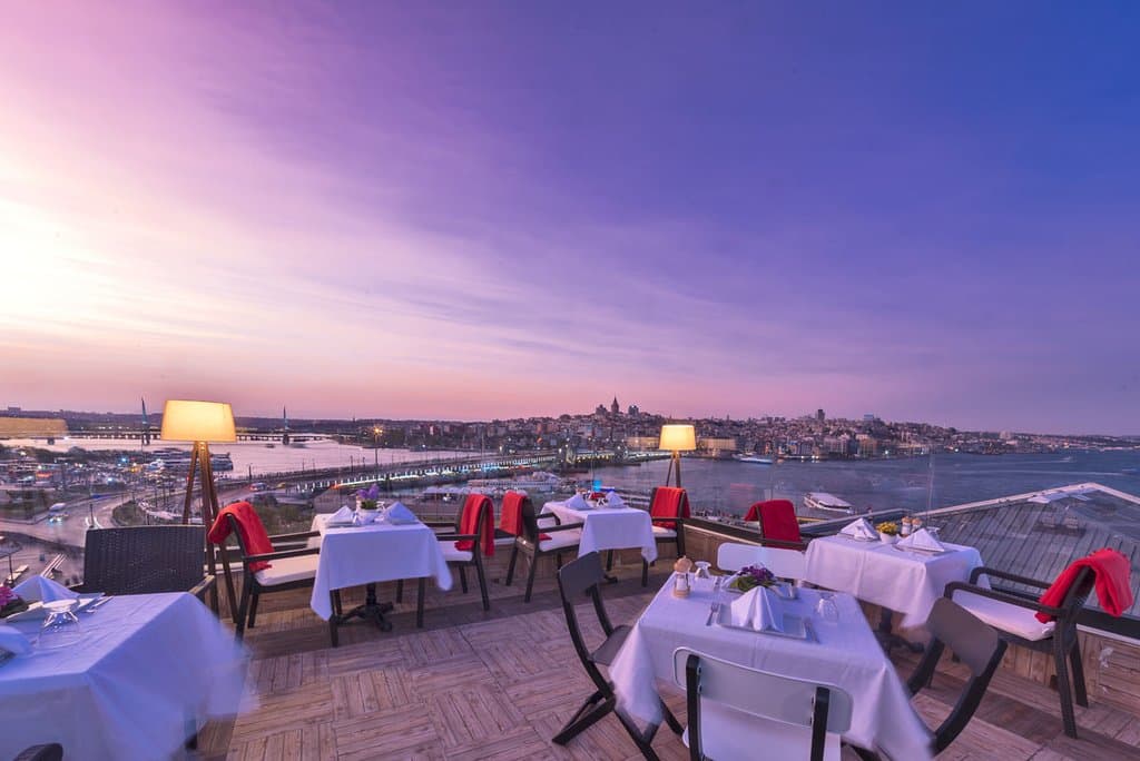 Alpek Teras Manzarası ile İstanbul Boğazı Tüm Güzelliği ile Önünüzde..