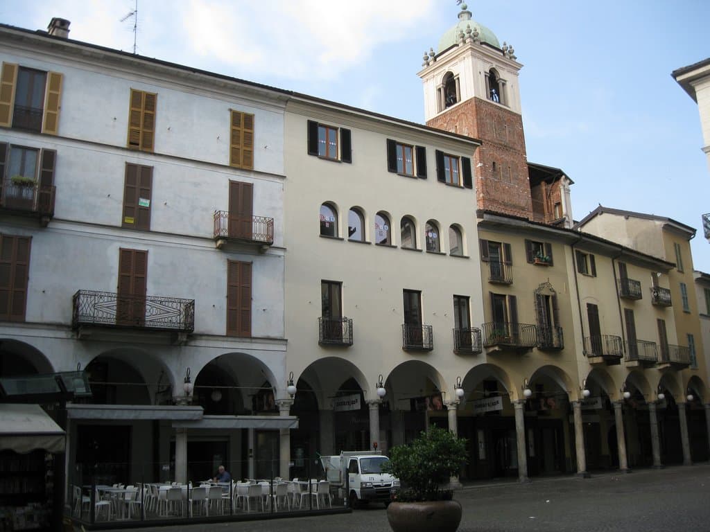 Veduta della piazza