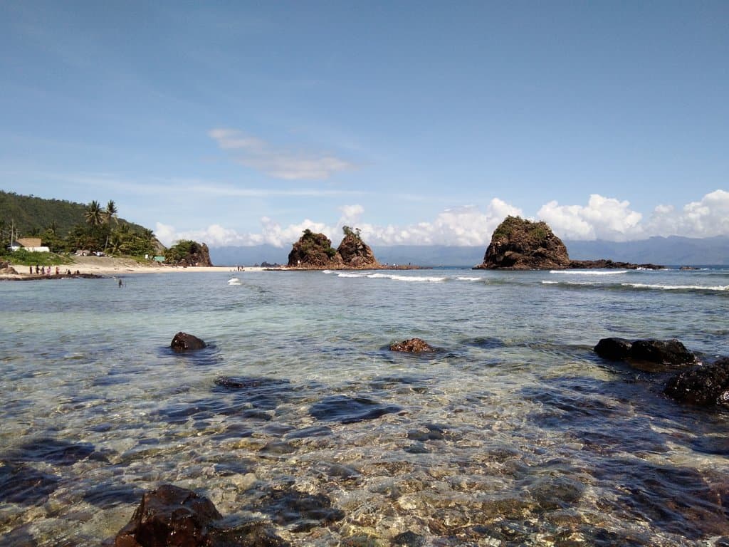 crystal clear water