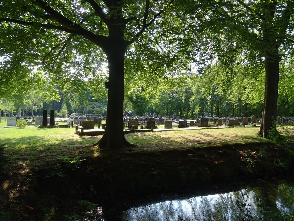 19de eeuwse Noorderbegraafplaats Assen uit 1822 in het Asserbos