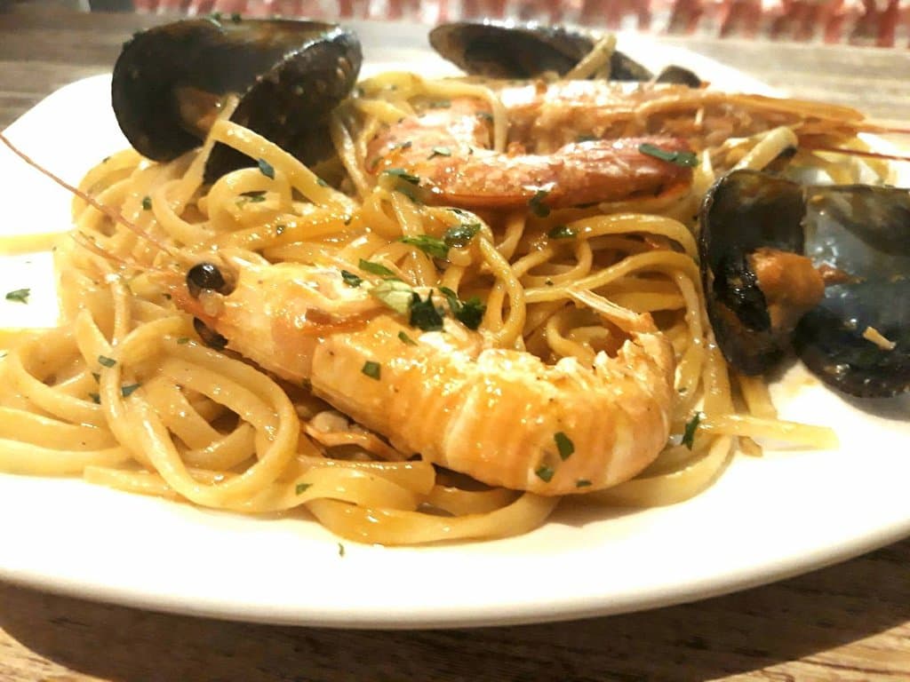 Linguine al Mare mosso