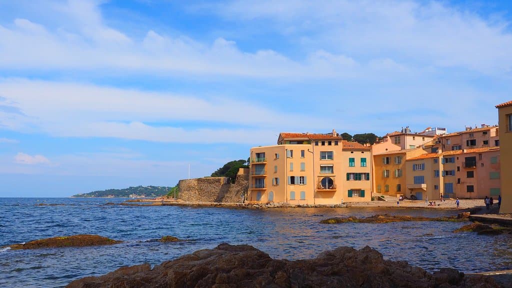 La plage de la Ponche à Saint-Tropez