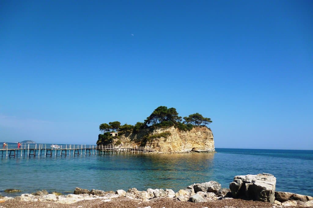 Cameo Island in Zante