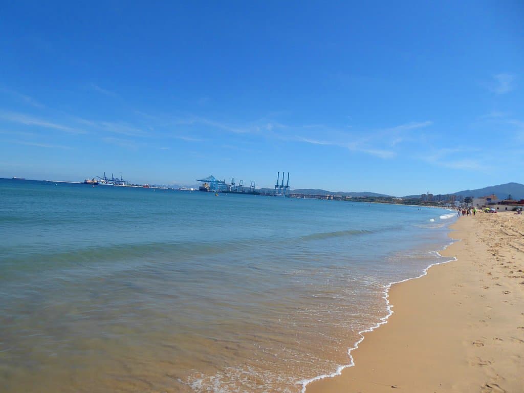 La playa