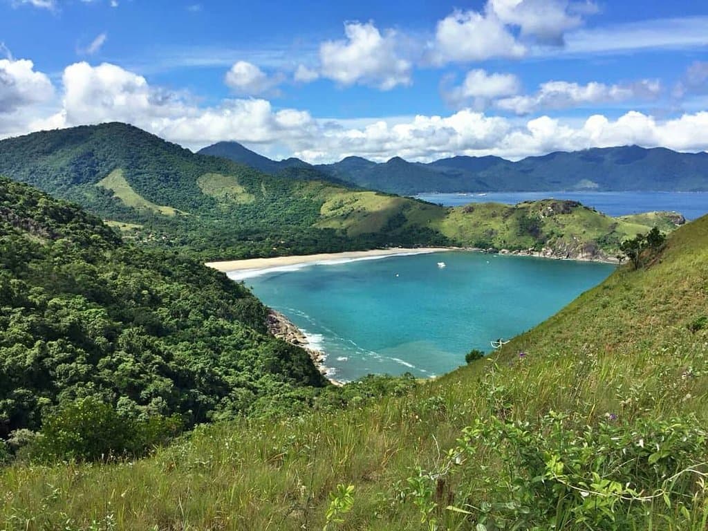 Visual quando avistamos a praia.... 