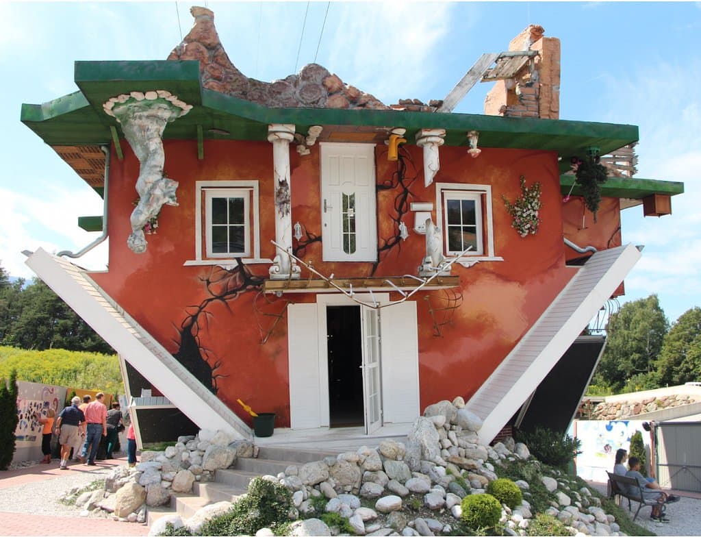 Haus steht Kopf Terfens